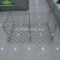 PVC gecoate zeshoekige gaas Gabion kooien